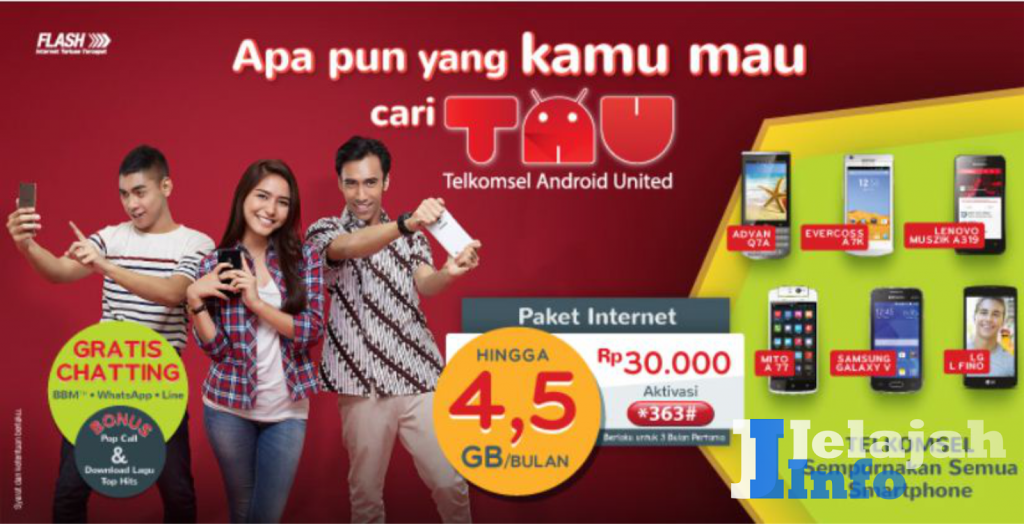 Paket internet Telkomsel TAU 
