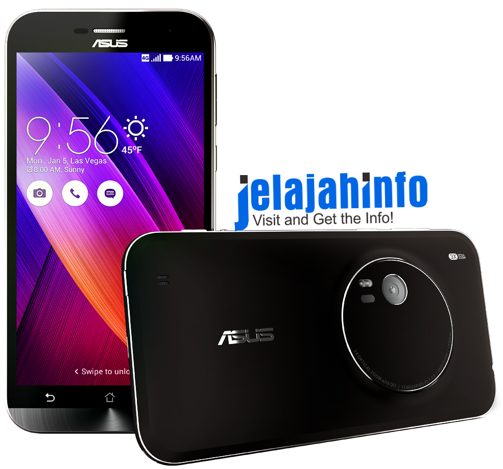 Harga Spesifikasi Asus Zenfone Zoom, Smartphone Kamera 13 MP