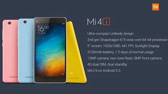 Xiaomi Mi 4i, HP Android Versi Murah Mi 4